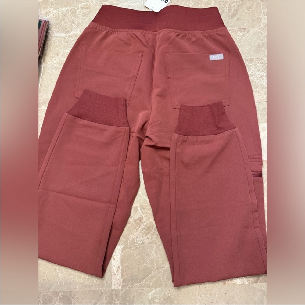 NWT FIGS HIGH WAISTED ZAMORA PETITE JOGGERS SCRUB PANTS XXS - Picture 10 of 11